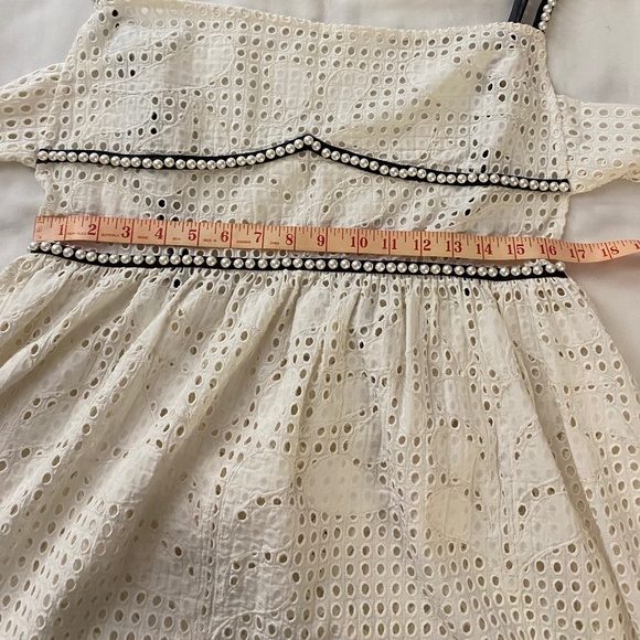 NWT Dylan Lex neutral square neck line midi length dress size US XL - Picture 7 of 11